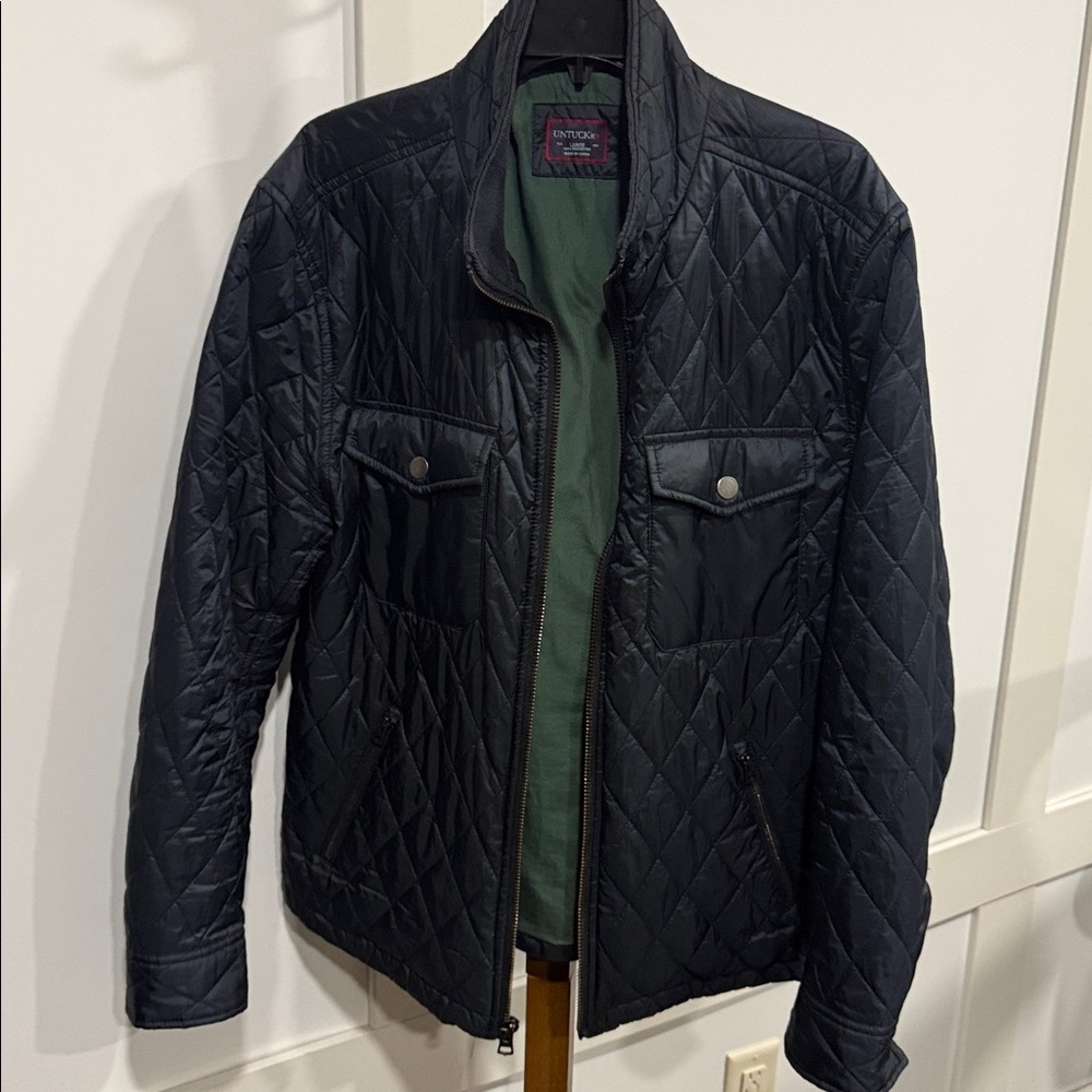 Men’s Untuckit quilted jacket